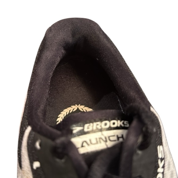 Brooks Launch DNA 3 Sneaker Shoe Black/White Cushioning Run Train Walk Size 8D - Picture 14 of 15